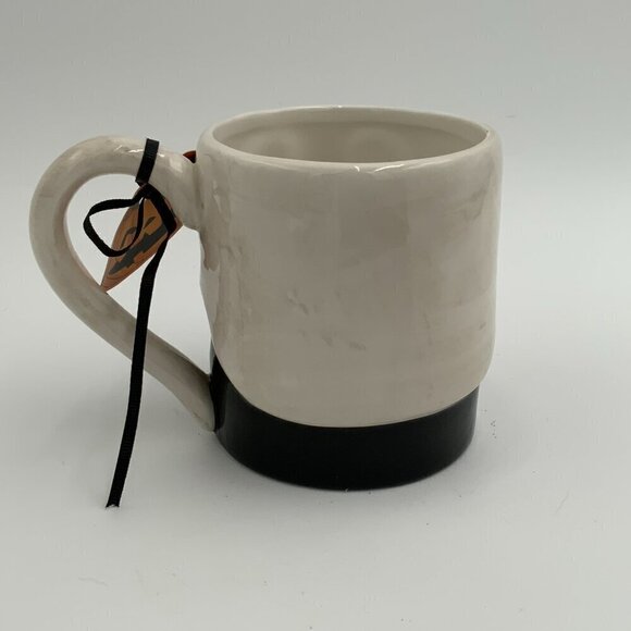 NWT Blue Sky Clayworks HALLOWEEN Mug Dia De Los Muertos Day of Dead - Picture 2 of 4